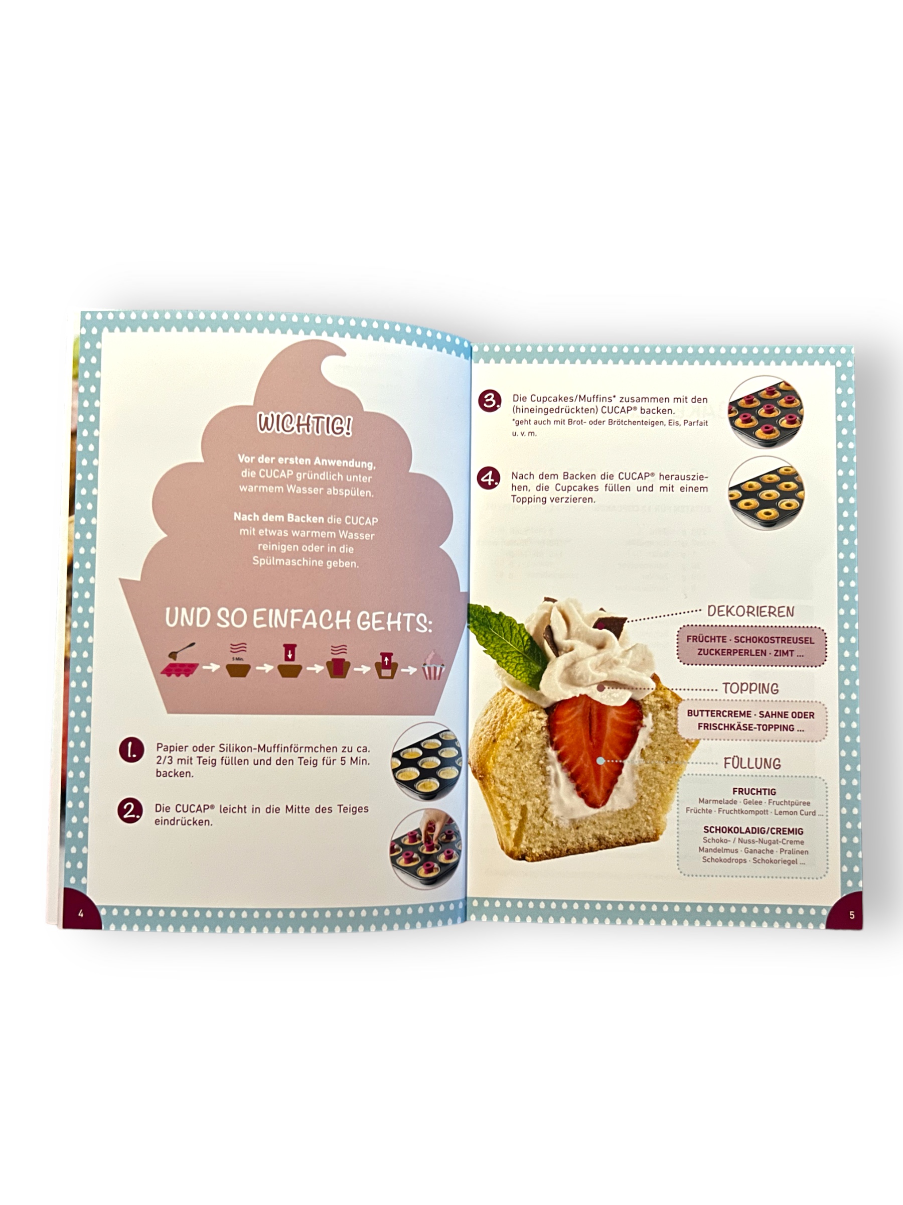 NEUAUFLAGE Backbuch "Cupcakes, Muffins & Eiscreme"